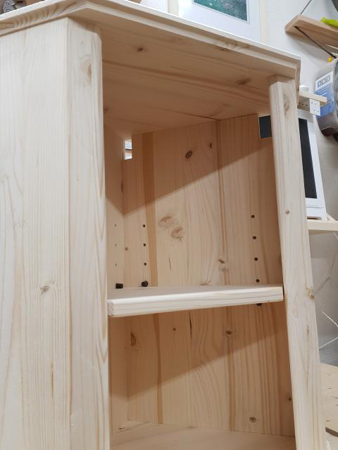 zusammengestecktes Schränkchen zusammengestecktes Schränkchen